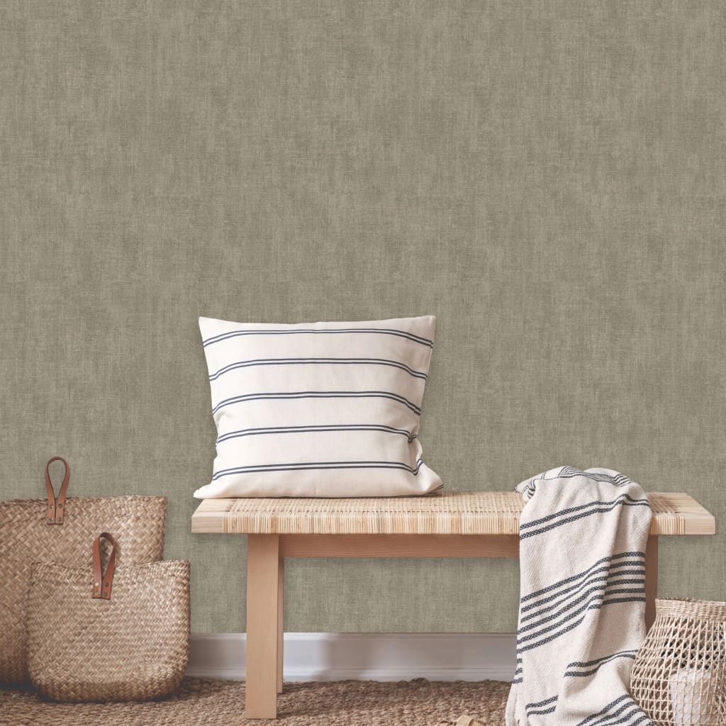 DUTCH WALLCOVERINGS Tapet gråbrun