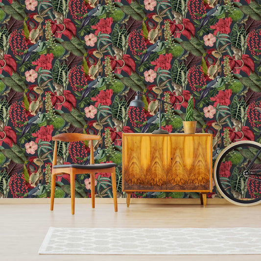 DUTCH WALLCOVERINGS Tapet Amazon flerfärgad