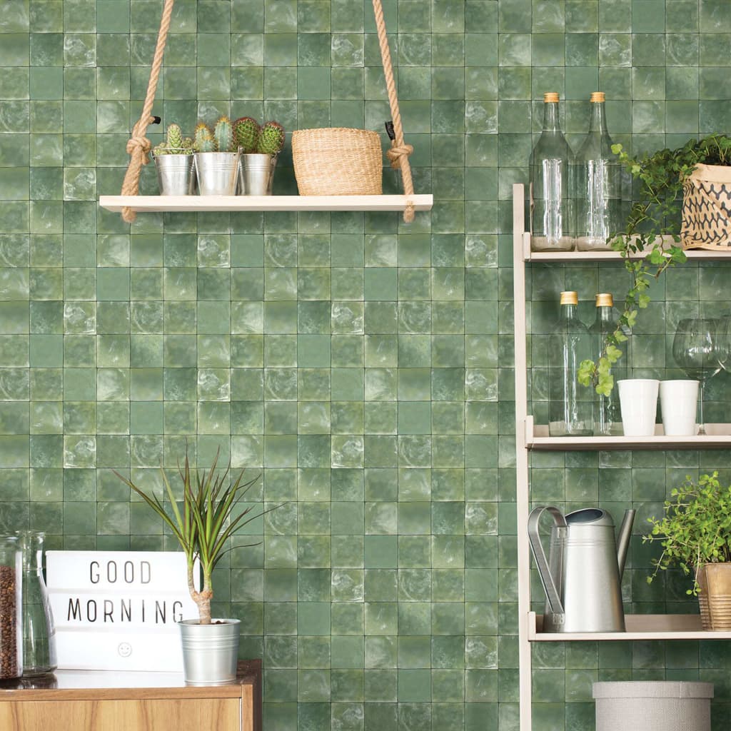 Noordwand Tapet Evergreen Tiles - Möbelfabriken