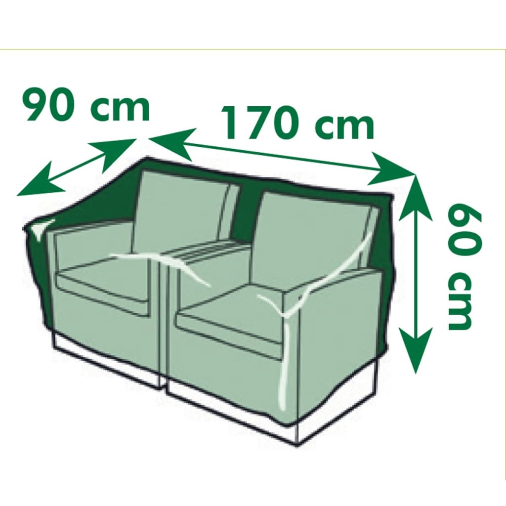 Nature Överdrag till loungesoffa 2 sits 170x90x60 cm