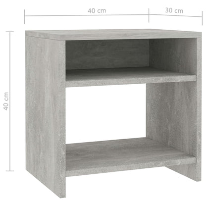 Sängbord sonoma-ek 40x30x40 cm konstruerat trä