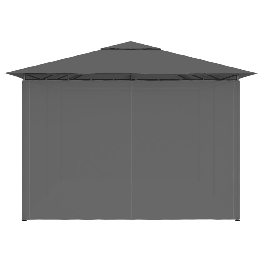 Paviljong med draperier 4x3 m