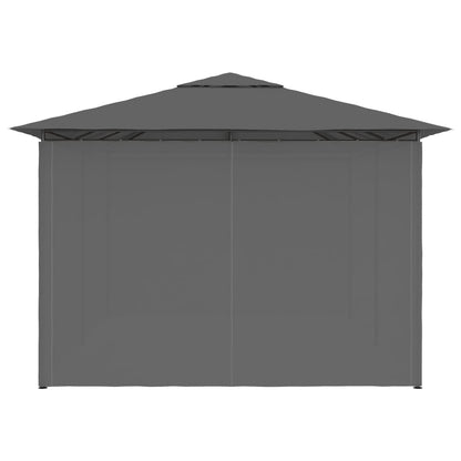 Paviljong med draperier 4x3 m