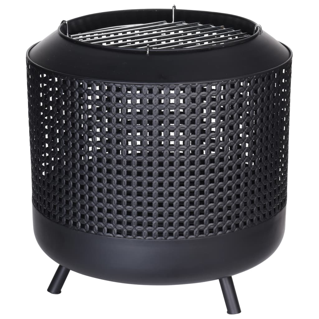 ProGarden Eldkorg med BBQ-grill 50x51 cm