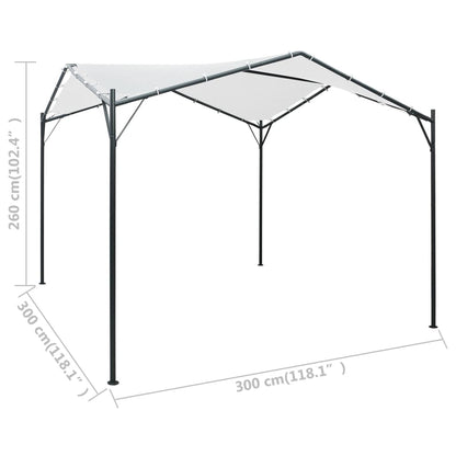 Paviljong 3x3x2,6 m  180 g/m²