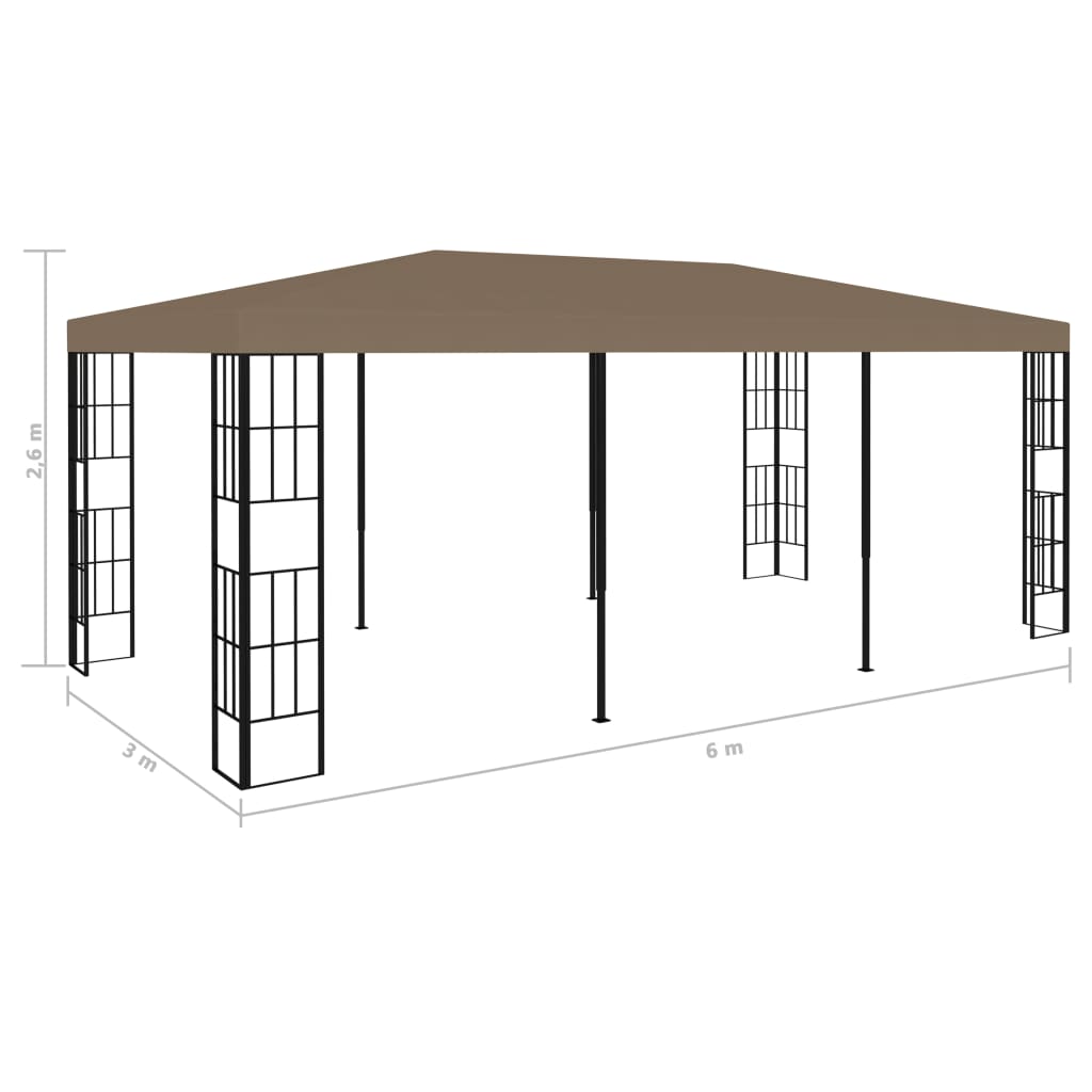 Paviljong 3x4 m