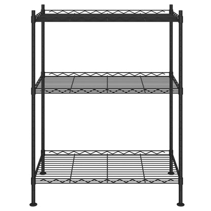 Förvaringshylla med 3 hyllplan 60x35x76  150 kg