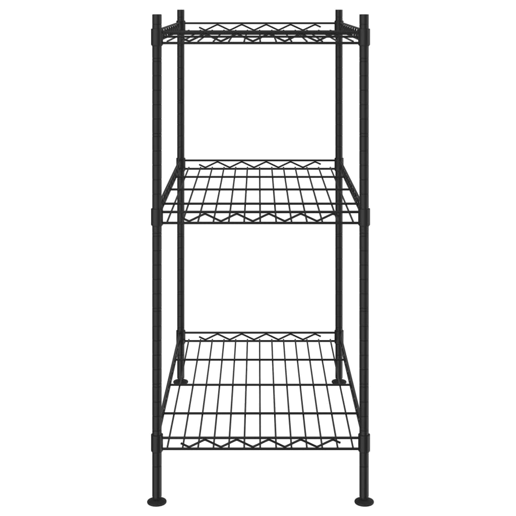 Förvaringshylla med 3 hyllplan 60x35x76  150 kg