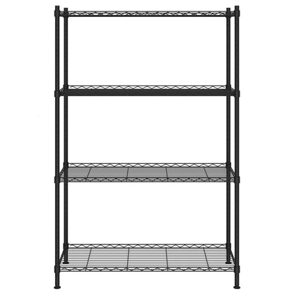 Förvaringshylla med 4 hyllplan 90x35x137 cm  200 kg