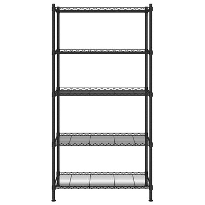 Förvaringshylla med 5 hyllplan 90x35x180 cm  250 kg