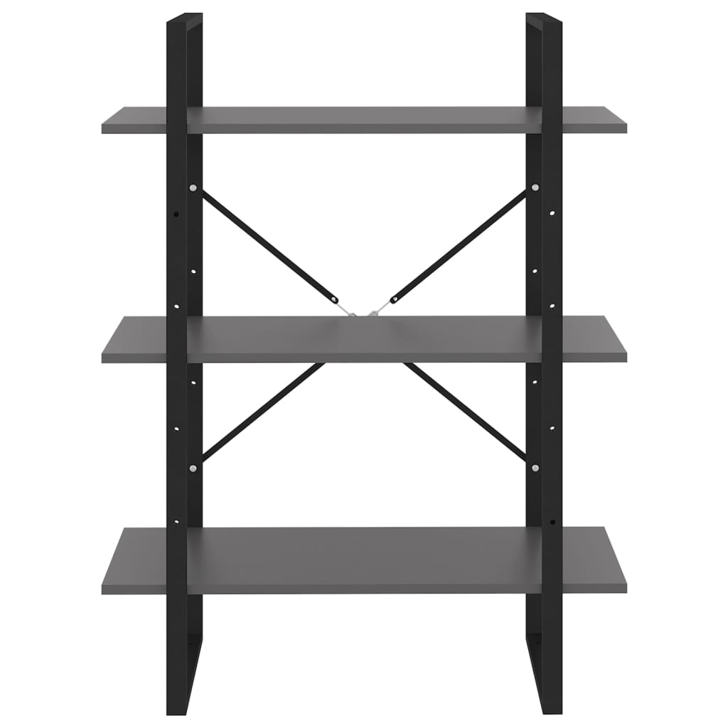 Bokhylla sonoma-ek 100x30x105 cm spånskiva