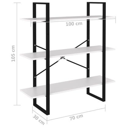 Bokhylla  100x30x105 cm konstruerat trä