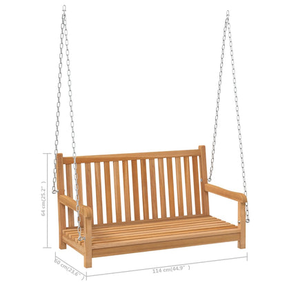 Hammock massiv teak 114x60x64 cm