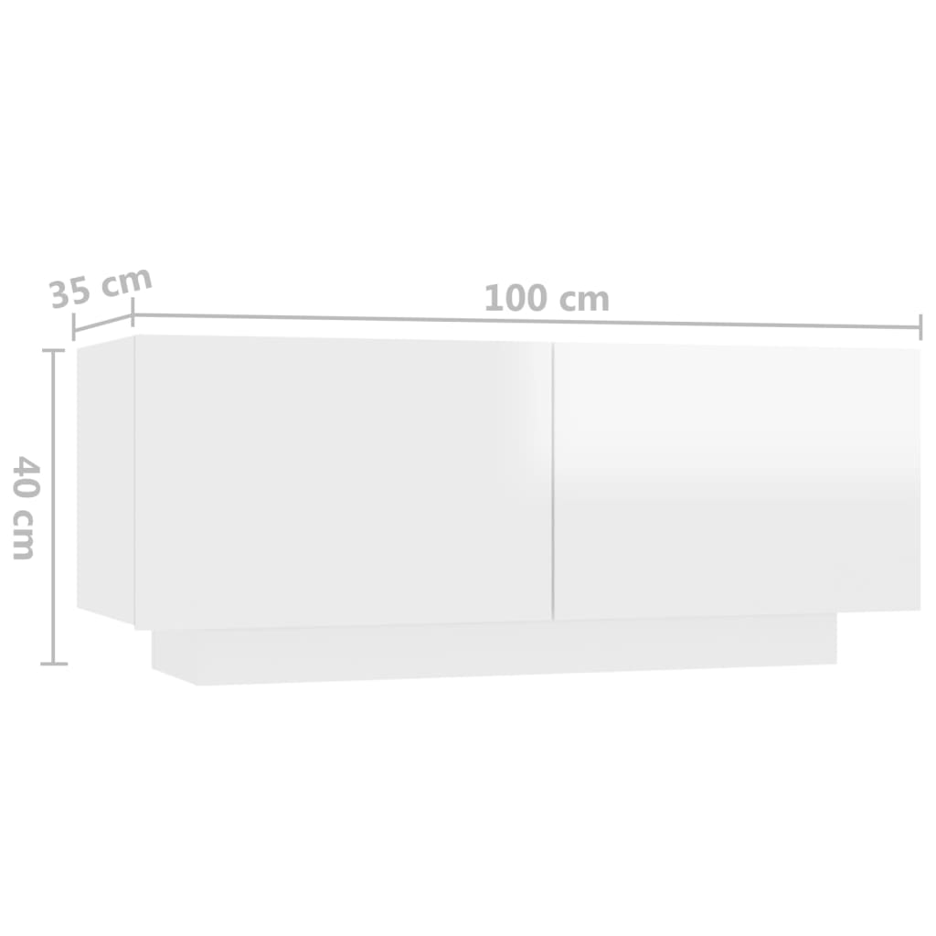 Sängbord sonoma-ek 100x35x40 cm konstruerat trä