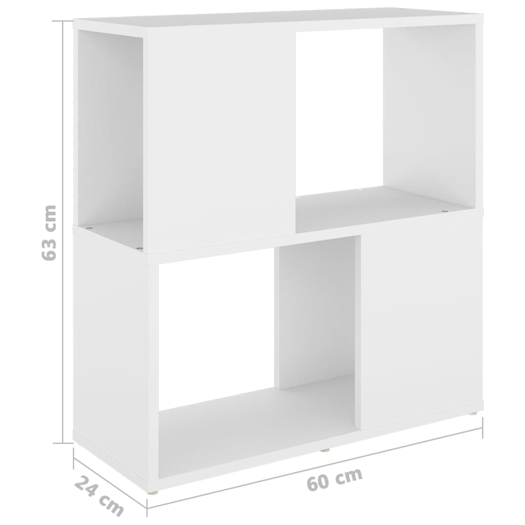 Bokhylla  60x24x63 cm konstruerat trä