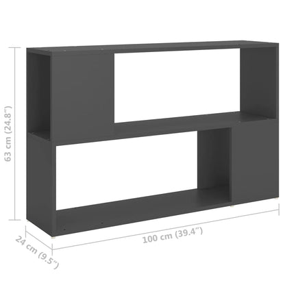 Bokhylla sonoma-ek 100x24x63 cm konstruerat trä