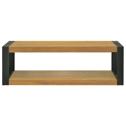 Badrumsskåp 120x45x35 cm massiv teak