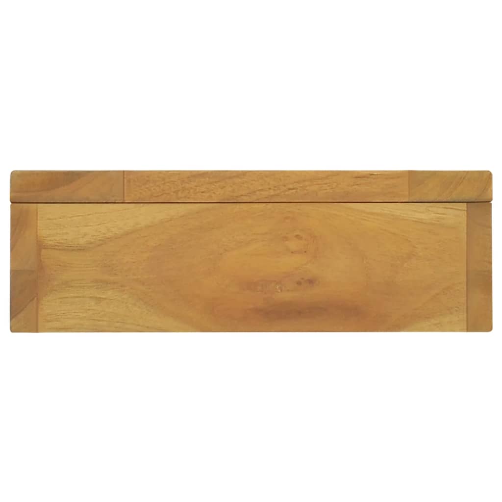 Spegelskåp 30x10x40 cm massiv teak