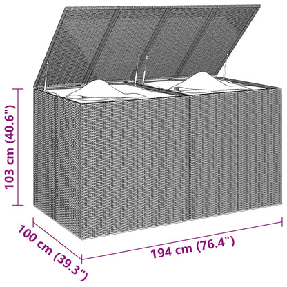 Dynbox PE-rotting 291x100,5x104 cm