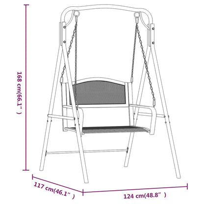 Hammock 124 cm  stål