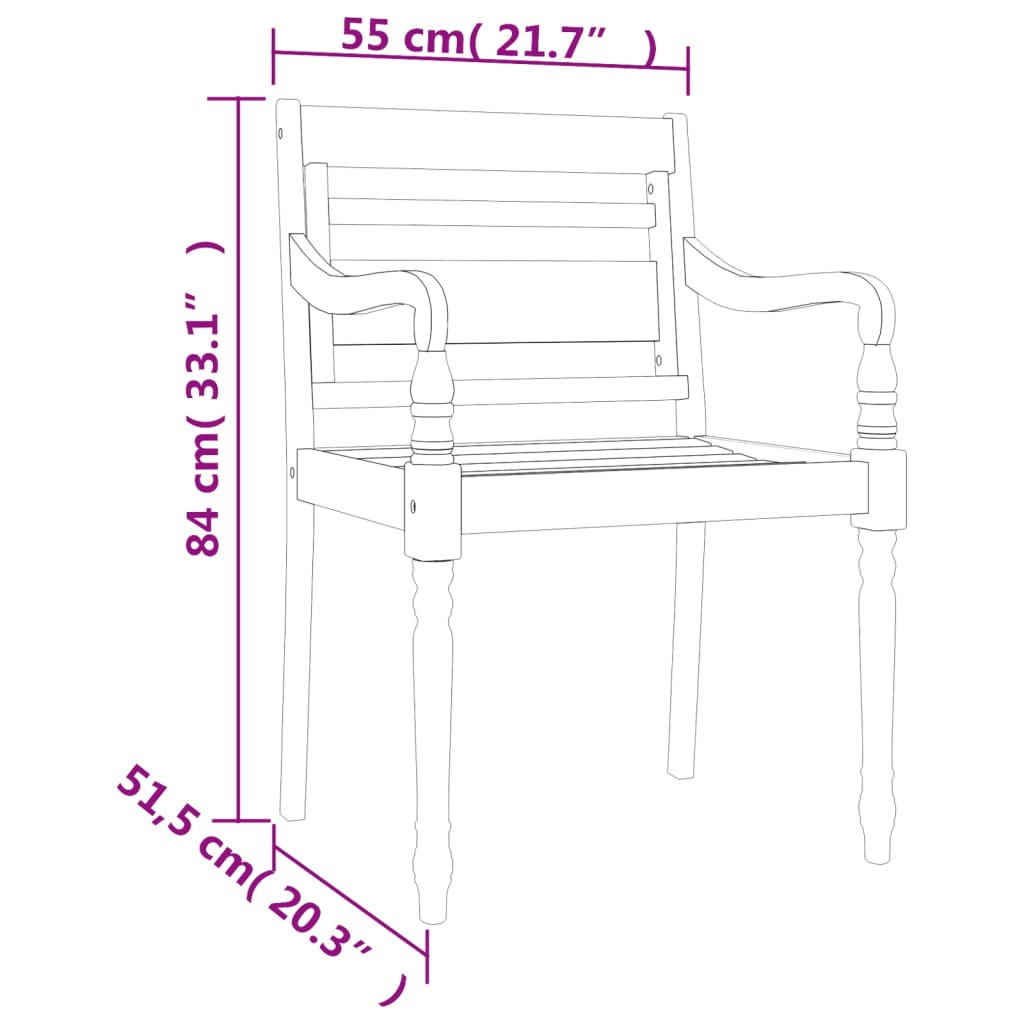 Loungegrupp 4 delar massiv teak