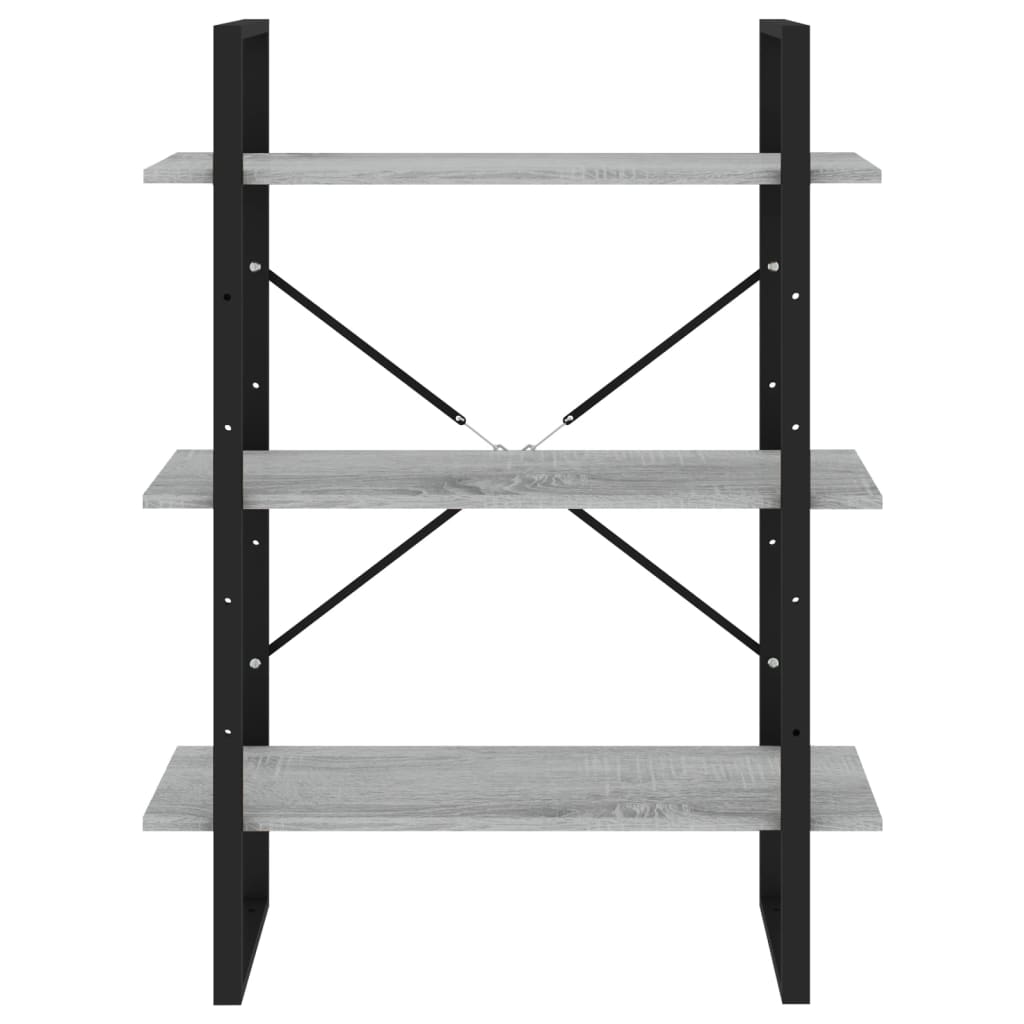 Bokhylla  ek 80x30x105 cm konstruerat trä