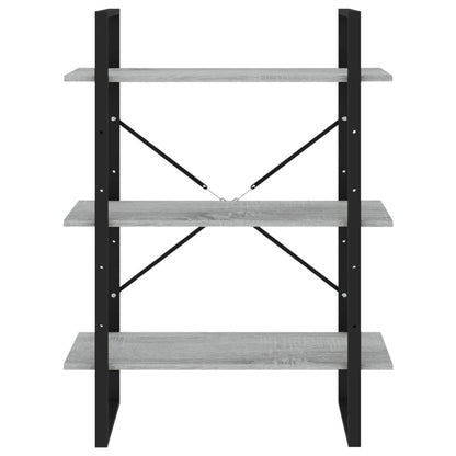 Bokhylla  ek 80x30x105 cm konstruerat trä