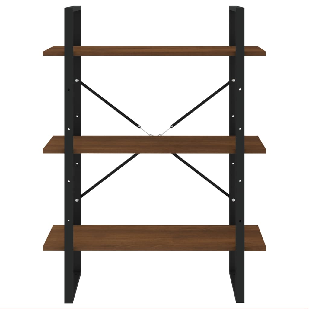 Bokhylla  ek 80x30x105 cm konstruerat trä