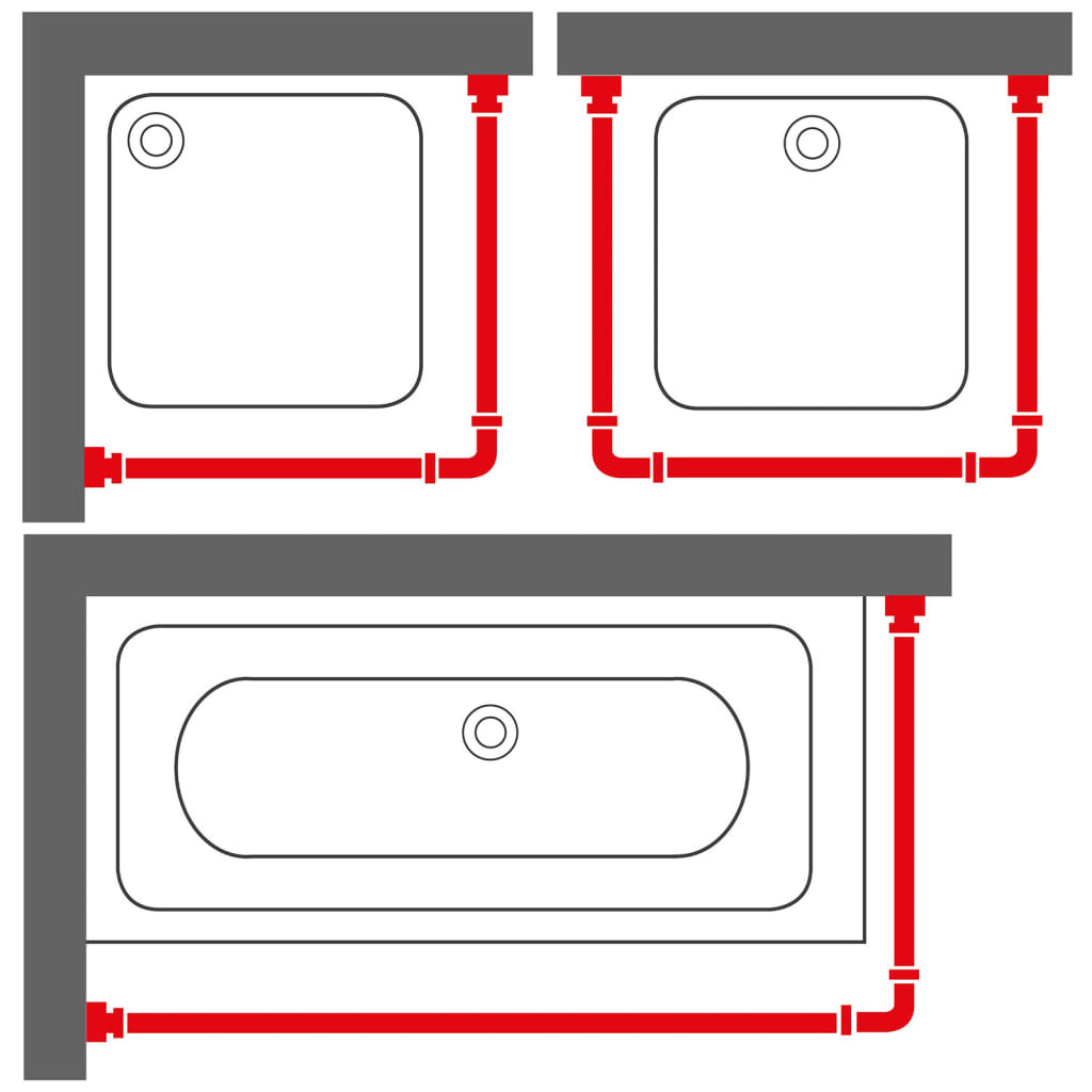 Sealskin Duschdraperistång Easy-Roll - Möbelfabriken