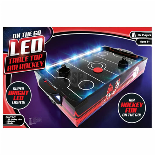 Tender Toys Air Hockey Bord med LED-lampor 48,5x30x8,5 cm