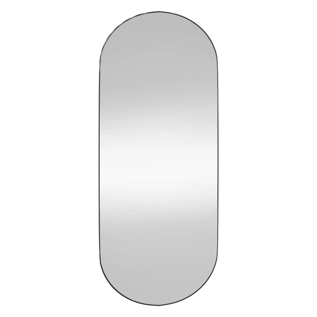 Väggspegel 40x90 cm glas oval