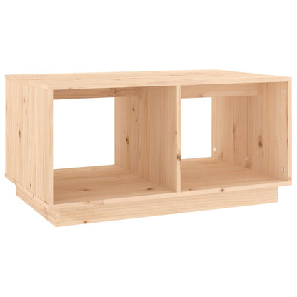 Soffbord honungsbrun 80x50x40 cm massiv furu