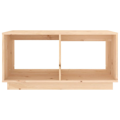 Soffbord honungsbrun 80x50x40 cm massiv furu