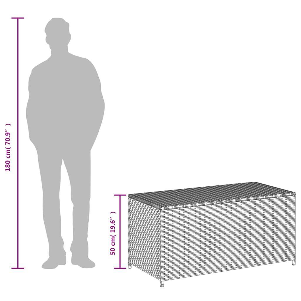 Dynbox blandad  283L konstrotting