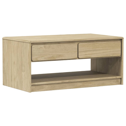 Soffbord SAUDA ek 99x55x45 cm massiv furu