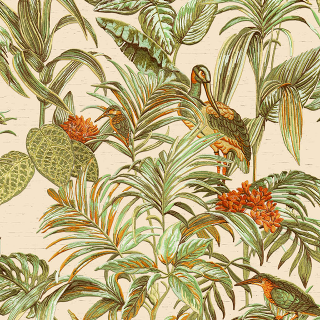 DUTCH WALLCOVERINGS Tapet Bird-of-Paradise