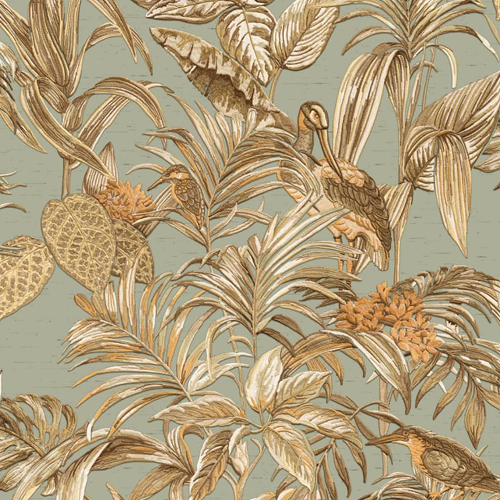 DUTCH WALLCOVERINGS Tapet Bird-of-Paradise